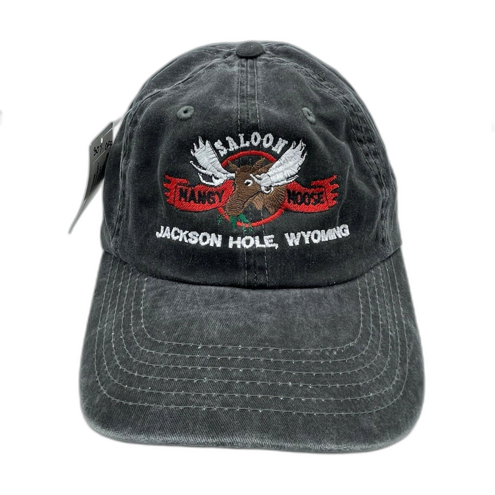 Mangy Moose Saloon Hat Cap Jackson Hole Wyoming